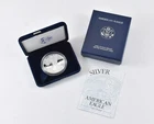 2012 W American Eagle One Ounce Silver Proof Coin w/ Original Box & COA