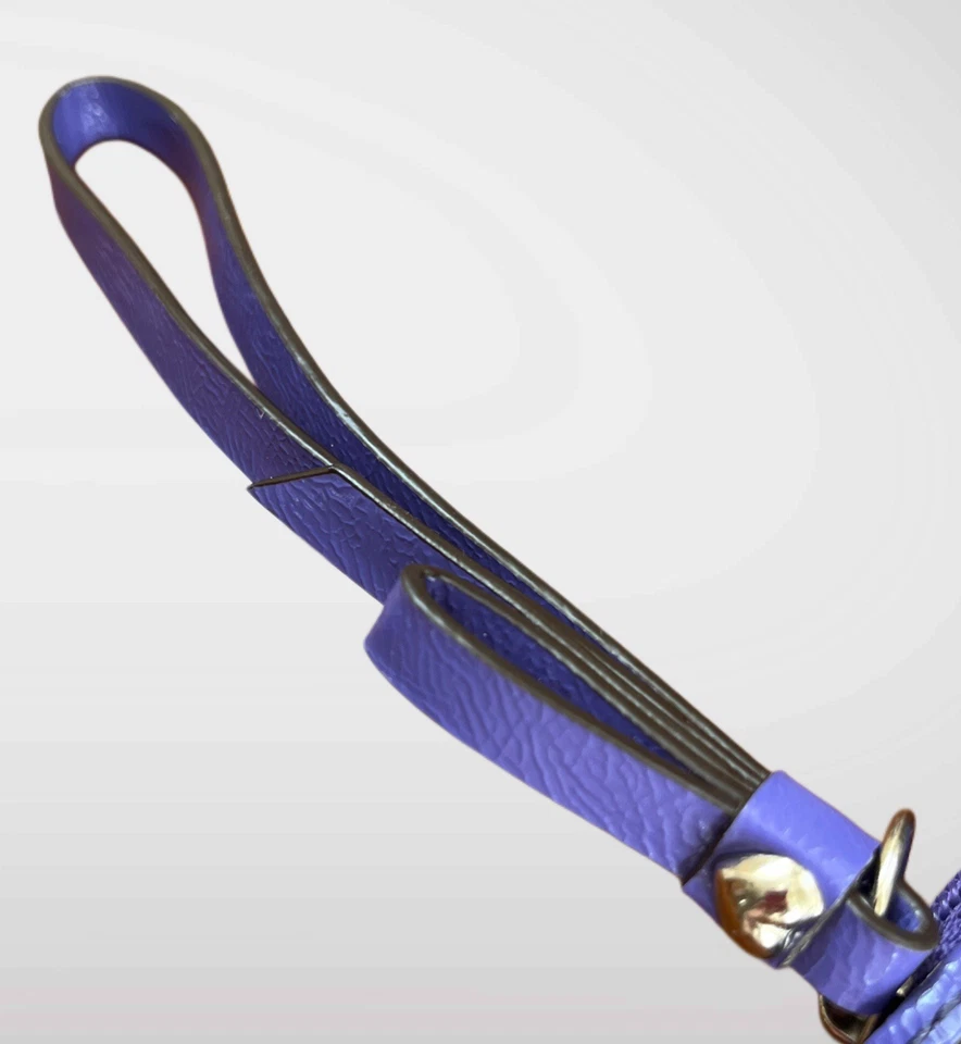 Coach сумка кошелек с ремешком бумажник кошелек с ремешком мак подпись золото фиолетовый жаккардовый блеск - Изображение 4 из 4