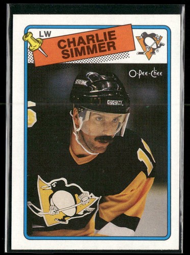 Charlie Simmer #250 1988 O-Pee-Chee card