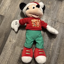 Disney Mickey Mouse Plush Christmas 2020 17". Excellent used condition.