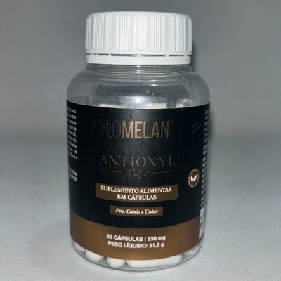 Sealed Biomelan Antioxyl Hair Skin, And Nails Supplement 60 Caps 