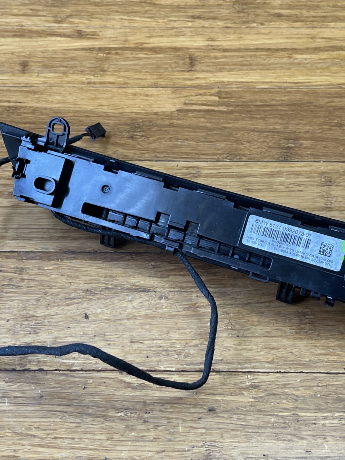 BMW i8 2015-2020 Dashboard center panel Black