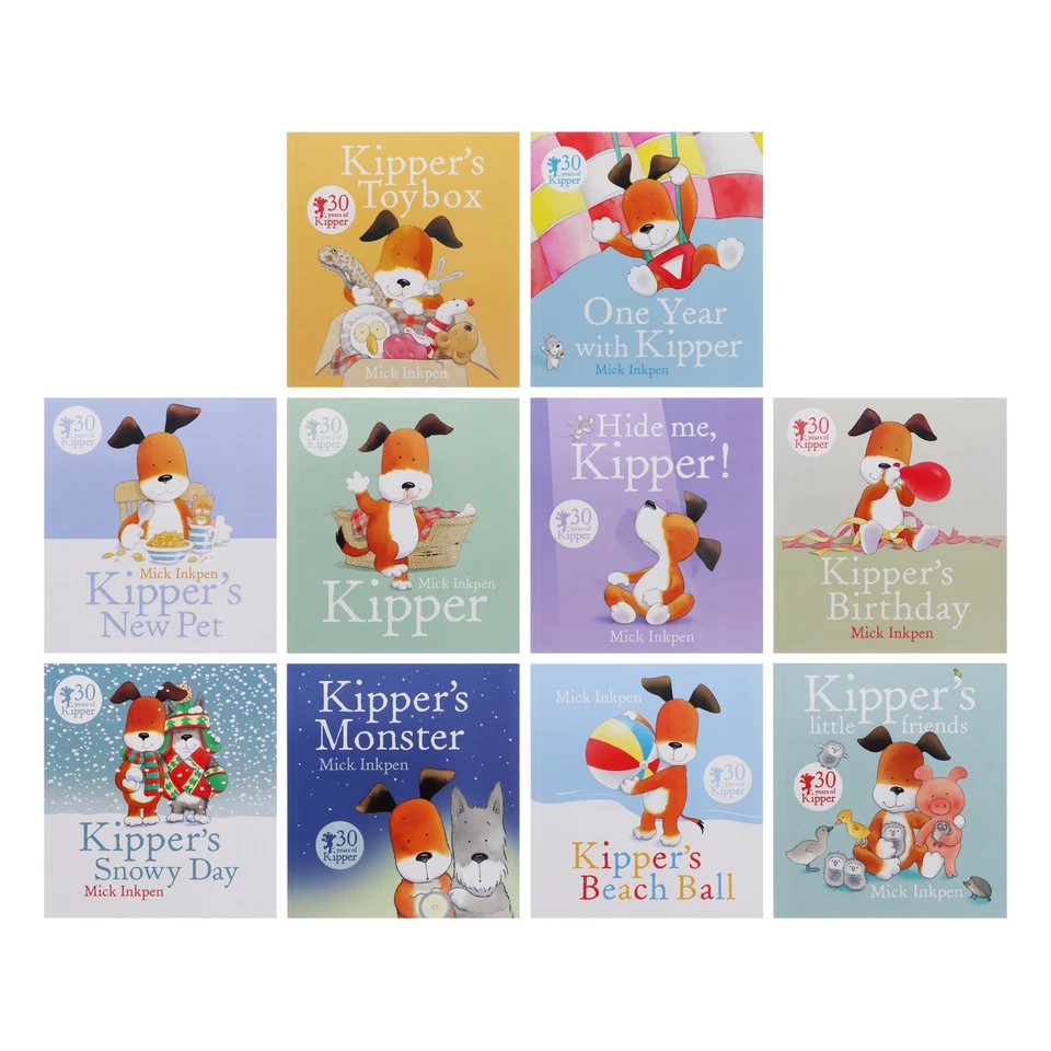 Kipper the Dog Collection 10 Books Set by Mick Inkpen - Ages 3-5 - Paperback - Image 2 of 4
