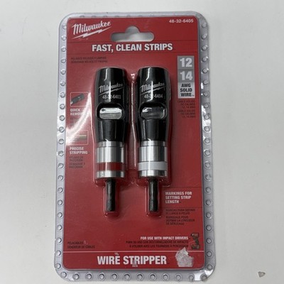 Milwaukee 2-Pack 12/14 AWG Wire Stripper Black Sheath 48-32-6405