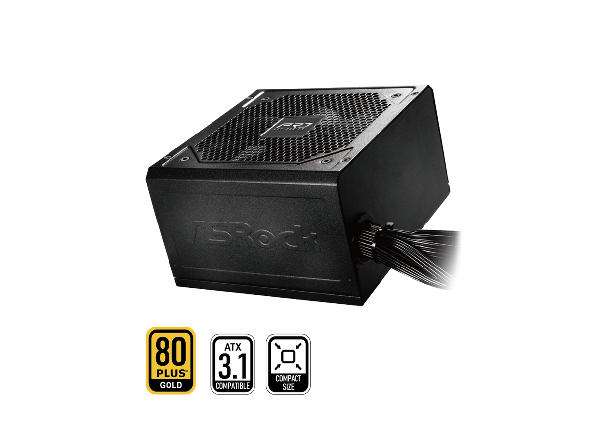 【ほぼ新品】ASRock PRO-650G 電源ユニット 本体　650W ASRock PRO Series PRO-650G 650 W ATX 3.1 Compatible 80 PLUS GOLD