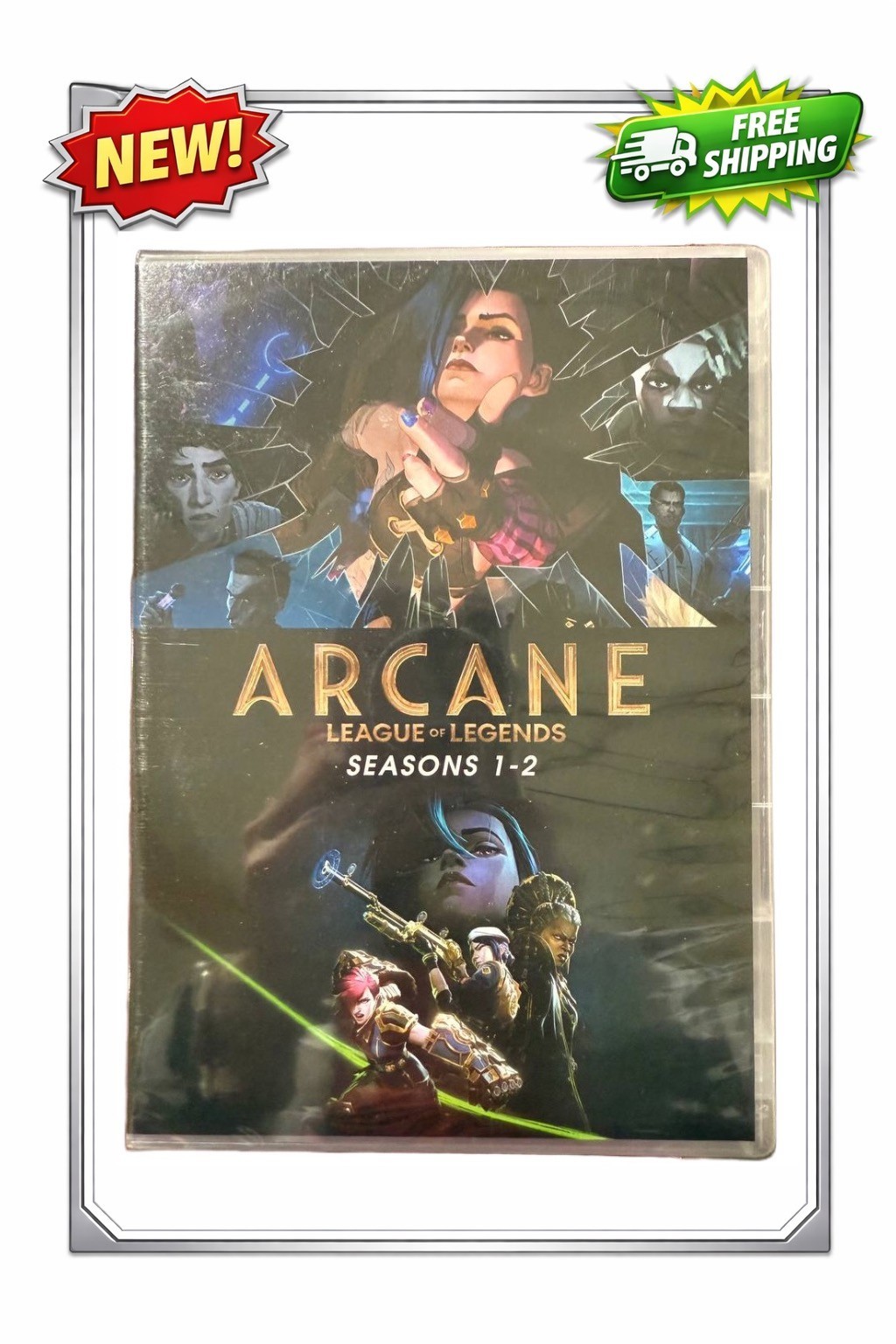 Arcane: Seasons 1-2 (DVD, 6-Disc) Sealed