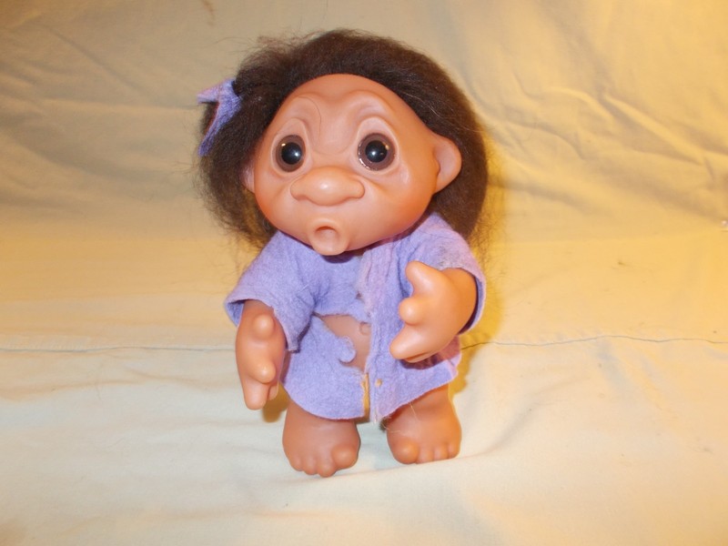 Vintage DAM NORFIN 604 Denmark 9"  TROLL Thumb Sucker