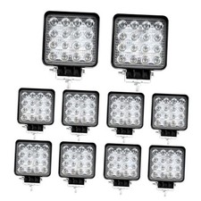10PCS 4 Inch LED Light Pods, IP67, 5600LM LED Work 10 pcs LED Work Lights