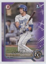 2022 Bowman Prospects Purple Border 65/250 Luca Tresh #BP-136 0q4s