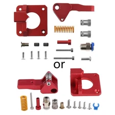 Dual Drive Extruder, Aluminum Dual Gear Extruder Upgrade Kit for CR-10 CR-10S