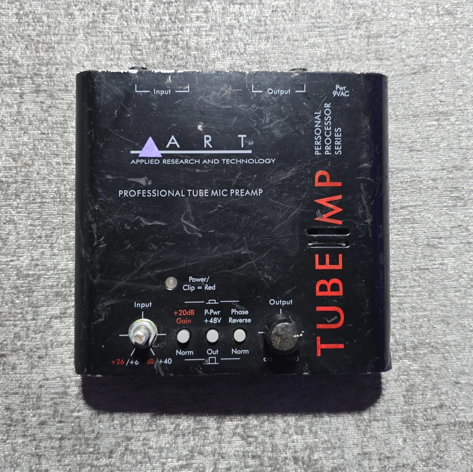 ART Tube MP Professional Tube Microphone Preamp Mic Processor Tested - Image 2 of 4