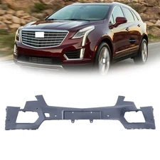 Front Bumper Complete Assembly Compatible For Cadillac XT5 2017-2019 w/6 holes