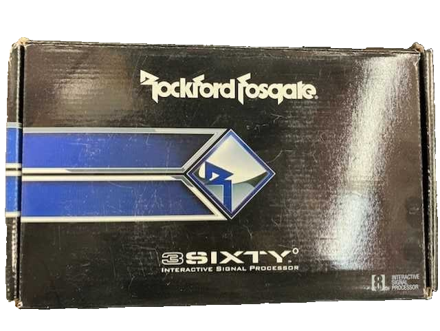 Rockford Fosgate 3SIXTY.3 8CH Signal Processor for sale online | eBay