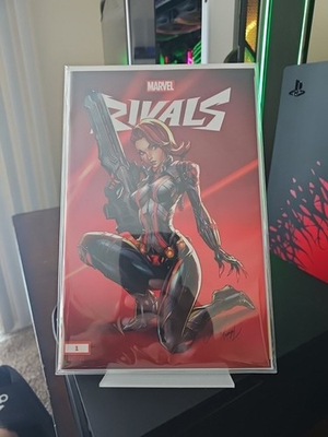 #ad Marvel Rivals Ignite #1 J. Scott Campbell Variant Black Widow🔥NM Free Shipping $70.00