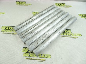 7PCS (4LBS) OF 6061 ALUMINUM ROUND STOCK 7/8" X 10"