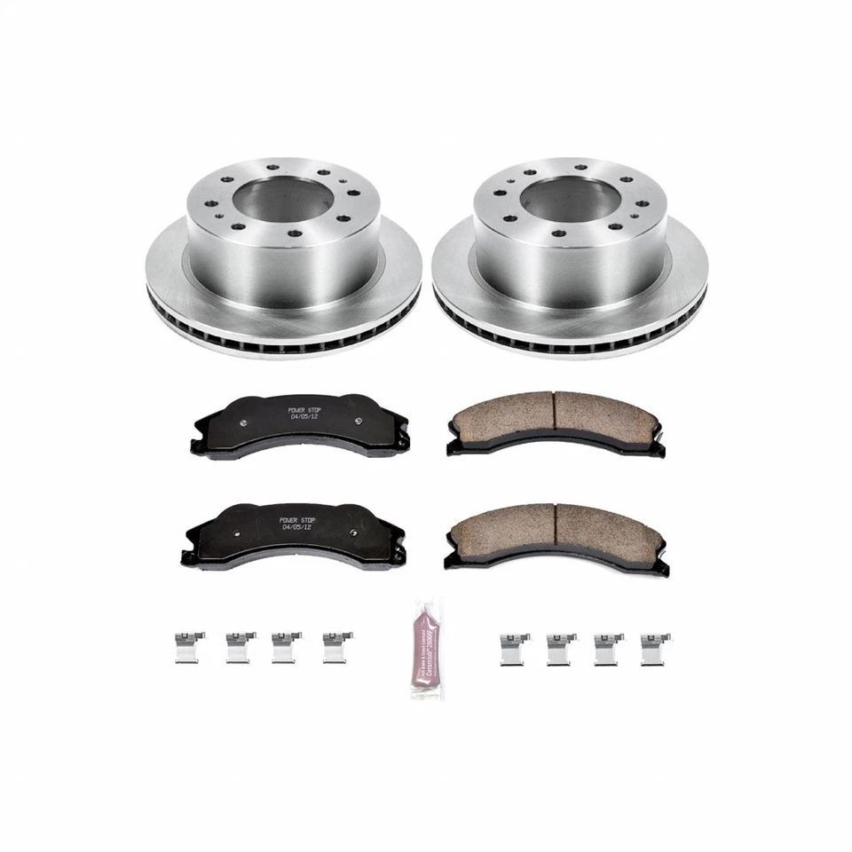 Power Stop Brake Kit For GMC Sierra 2500 HD 2011-2020 | Rear | Autospecialty - Изображение 2 из 4