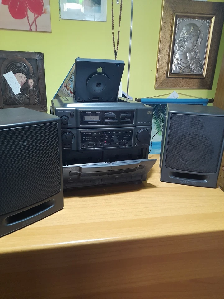 STEREO HI-FI PHILIPS MODELLO AZ9435 VINTAGE - Image 2 of 4