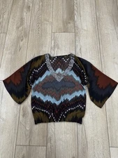 Sanctuary Clothing Women's T Shirt Size S Long Sleeve 100% Polyester Tops