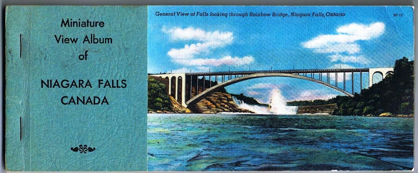 Ontario Postcard Booklet Niagara Falls Miniature View Album