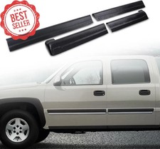 Rocker Panel Covers for Chevy Silverado GMC Sierra Ext Cab 1999  2007 4pcs Set