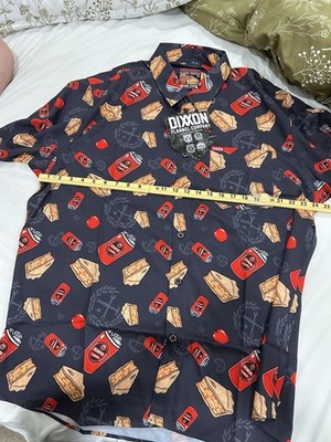 Dixxon Flannel Company Dixxon Cider Graphic Print Long Sleeve Button-Up 2X