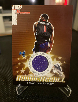 Tracy McGrady Magic 2003-04 Bowman Rookies & Stars Rookie Recall RRE-TM