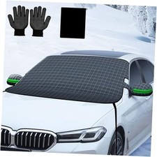 Windshield Snow Cover for Car, Waterproof Ice Shield with Oxford Fabric-M- 1.5 