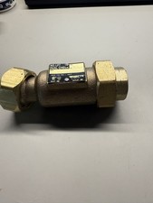 Válvula De Retención De Latón 1 1/4" DN32 - Para Agua, Presión 232 PSI, Evita El Reflujo En Tuberías, Fácil Instalación