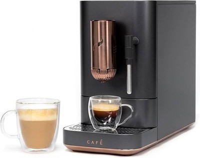 Cafe Affetto Matte Black Automatic Espresso Machine
