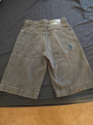 Vintage JNCO Jean Shorts Black 32 Stonewash 90's ultra rare skateboarding style