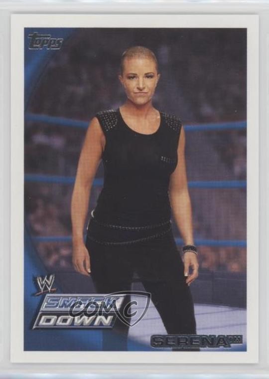 2010 Topps WWE Serena #34 Rookie RC 0xa