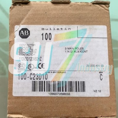 Brand 100-C23D10 SER.C 110/120 VAC Contactor# 1pcs New In Box *mp