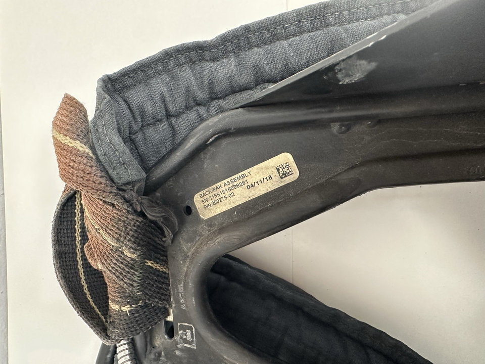 Scott AP75 Air-Pak 75 CBRN 4.5 SCBA Harness 2013 Edition w/ EZ flow ...