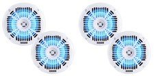  4 Memphis Audio MXA602SLW 80w 6.5" LED Speakers For Polaris RZR/ATV/UTV/Cart