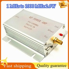 RF broadband power amplifier 1 MHz to 1000 MHz 2.5W Fast Ship  