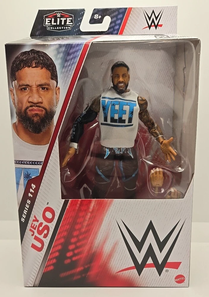 Jey Uso (Black Pants) - WWE Elite 114 Mattel Toy Wrestling Action Figure