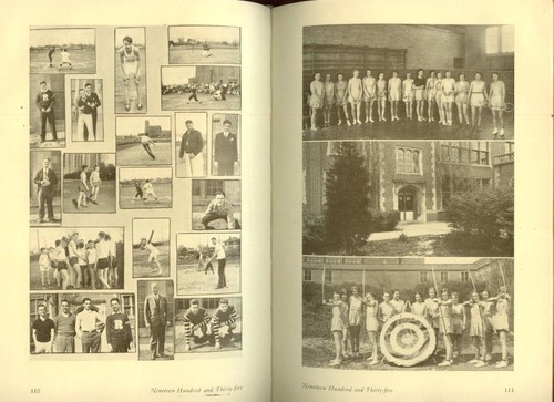 1935 ROUNDUP JAHRBUCH ROOSEVELT HIGH SCHOOL DES MOINES IOWA SCHÜLERFOTOS SPORT - Bild 3 von 3