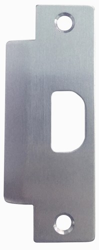 ANSI Strike Plates for Commercial Doors Satin Chrome finishes 5" - 第 1/2 張圖片