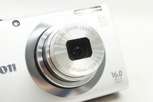 "Mint" Canon PowerShot A2400 IS 16.0MP Compact Digital Camera Silver #250419m - Picture 7 of 10