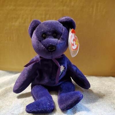 Ty Beanie Babies Princess Bear Toy