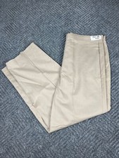 Vintage Levis Trousers Womens 38x33 High Waist Slacks Pants Wide Leg Adult NOS