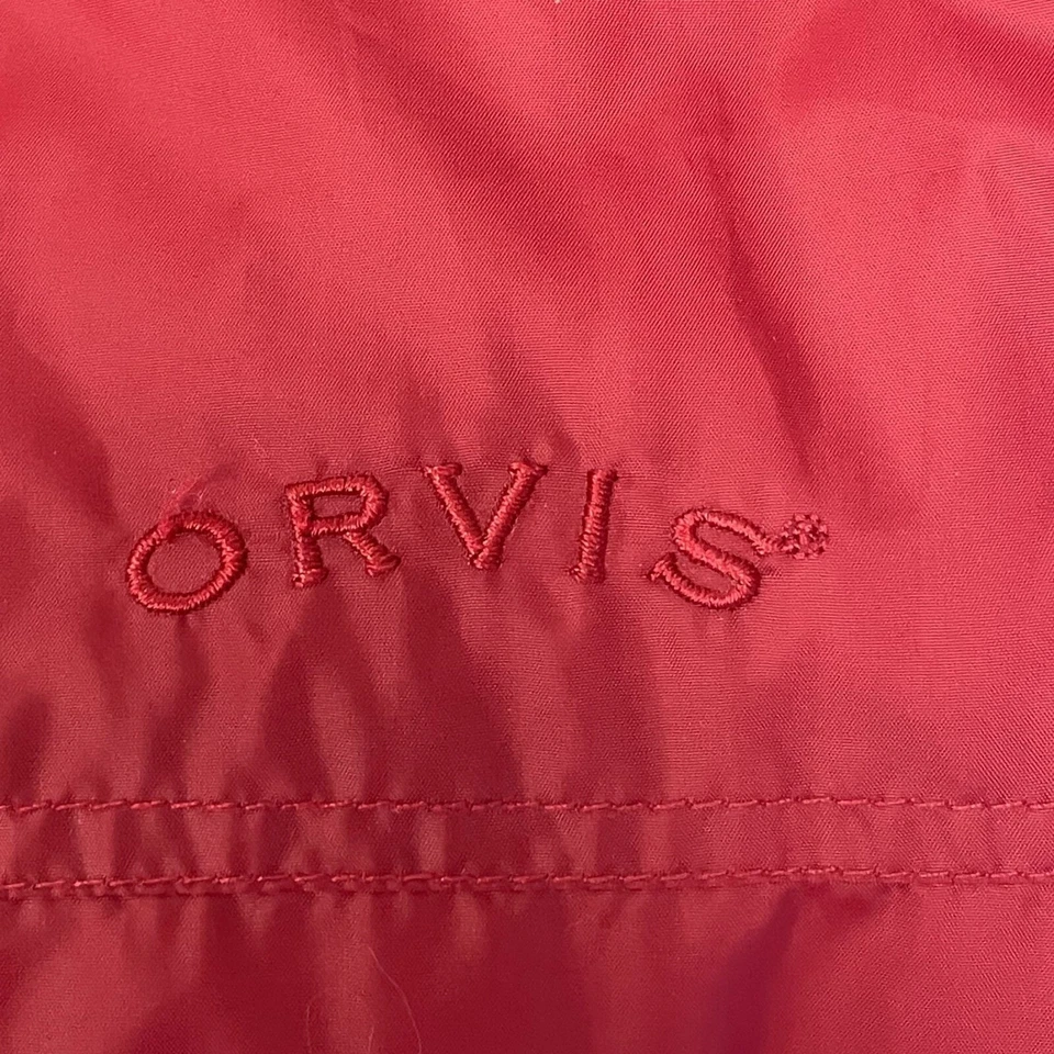 Orvis PRIMALOFT Hombre Granate Rojo PRO Abrigo Aislante LOGO Chaqueta Cortavientos XXL Foto 3 de 4