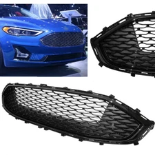 For 2019 2020 Ford Fusion Front Upper Bumper Grille Black Honeycomb Mesh Grill