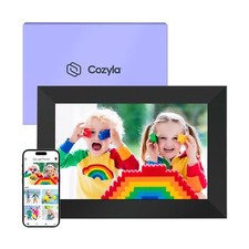 Cozyla Digital Picture Frame WiFi Send Pictures Videos via Google Photos Em...