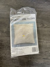 Vtg Colony Collection 1788 New Sealed Candlewicking Pillow Kit Needlepoint