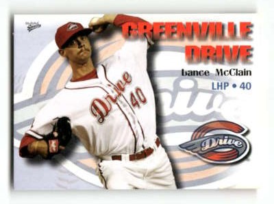 2009 Multi-ad Greenville Drive 26 Lance McClain BXCP29
