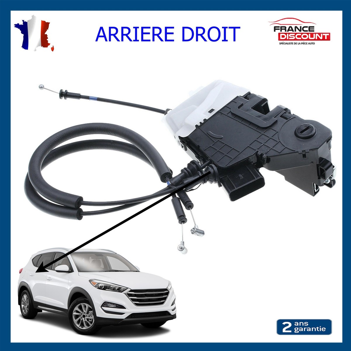 Serratura Posteriore Tucson 2020 HYUNDAI 92401D7000 FANALE POSTERIORE DESTRO HYUNDAI TUCSON 2015 IN POI Non Originale Marca Depo Tucson 81420d7510