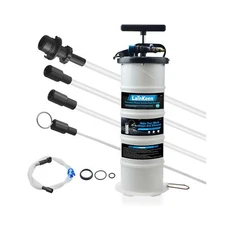 LainKeen 6.5L Pneumatic/Manual Oil Fluid Extractor Pump Tools Kit,Oil Change ...