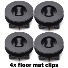 4X Car Floor Mat Clips Carpet Fixing Retainer Universal Grips Clamps Holders USA