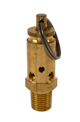Dereve Messing Sicherheits-Überdruckventile mit 1/4'' BSPT Gewinde 5,5 bis 16 bar